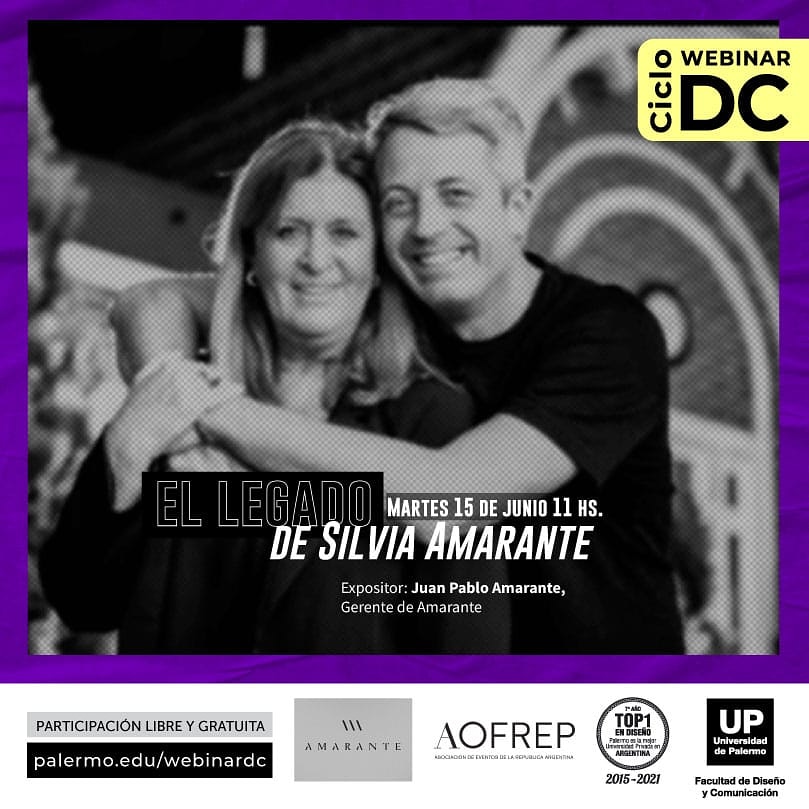 AOFREP's tweet image. El martes 15 de junio te invitamos al webinar "De la teoría a la práctica. Organizadores de eventos. El legado de Silvia Amarante", a cargo de Juan Pablo Amarante, gerente de Amarante

En webinar es gratuito con inscripción previa: fido.palermo.edu/servicios_dyc/… @udepalermo