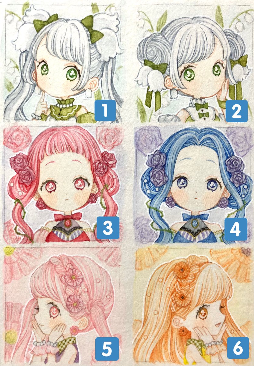 このあと23:30にboothに追加します🌷
https://t.co/07KJSuO7Qu
すずらんの姉妹
バラの双子
ガーベラの姉妹