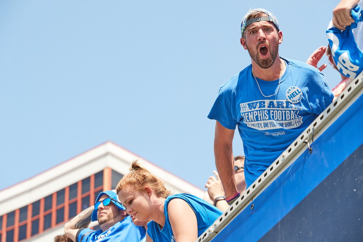 MemphisAlumni's tweet photo. It's Friday?! π² This week went by fast! Show off that #TigerBlueFriday gear--we've got some Memphis football coming soon! π https://t.co/7oJXm1b3w9