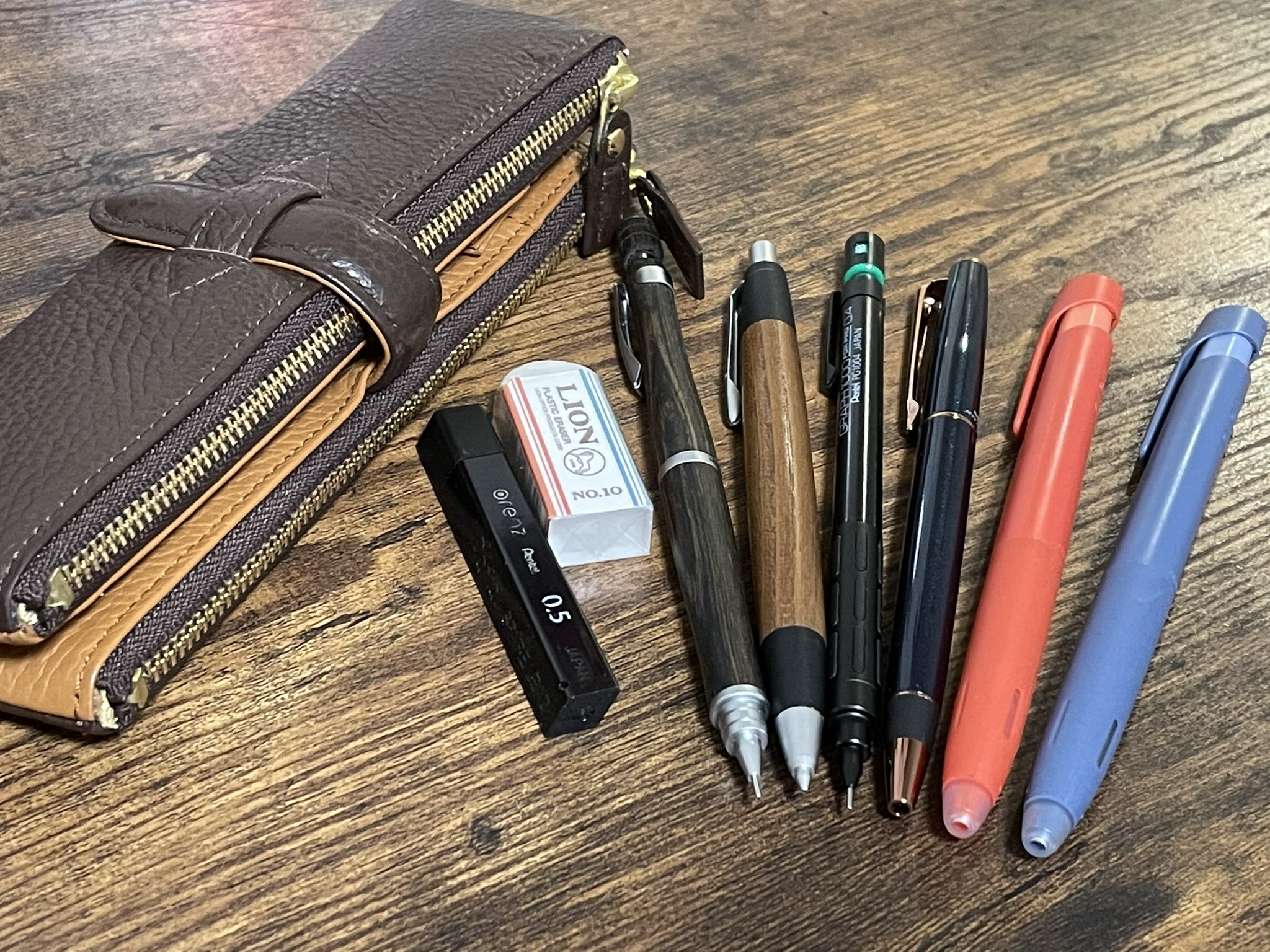 送料&加工料込 最終値下げ 野原工芸似シャーペン? ルポペンケース