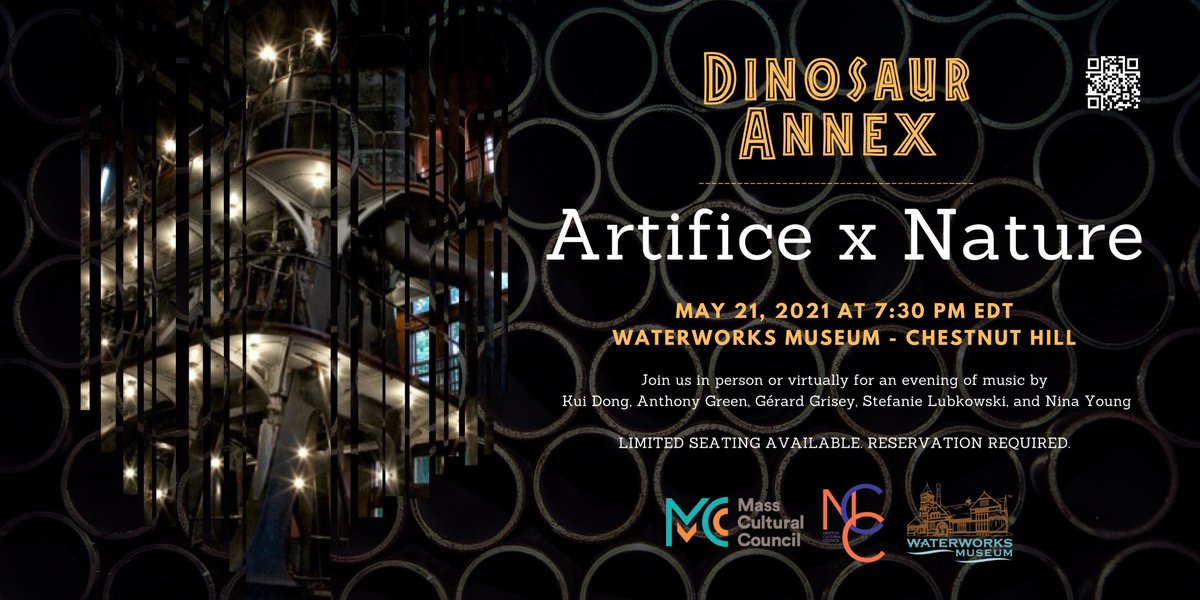DinosaurAnnex's tweet photo. Join virtually or in-person ~ only 1-2 more in-person reservations (limited capacity audience, safety protocols) available for our Season finale at the @MetroWaterworks  in Chestnut Hill. https://t.co/qvR9nT8sDo Grateful to be sharing live music tonight! #bosarts #Newtonma https://t.co/5azRBb0KyH