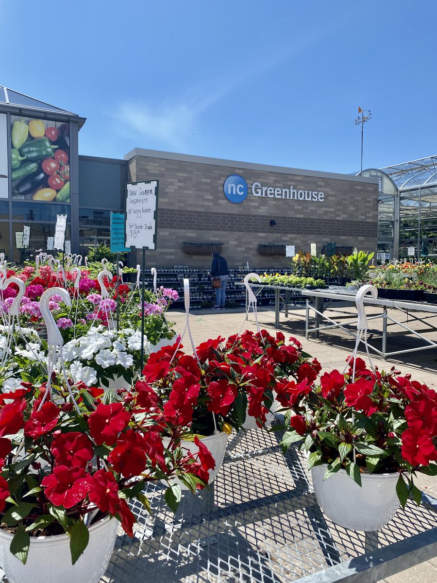 The @ncgreenhouse Spring Plant Sale is running this long weekend. 🌼💐🌸🌺

Join us for in-person outdoor shopping on our patio from 10 a.m. to 4 p.m. Friday &amp; Saturday, or shop online and arrange for curbside pick-up ⬇️
store.ncteachinggreenhouse.ca 

#ShopLocal #Niagara