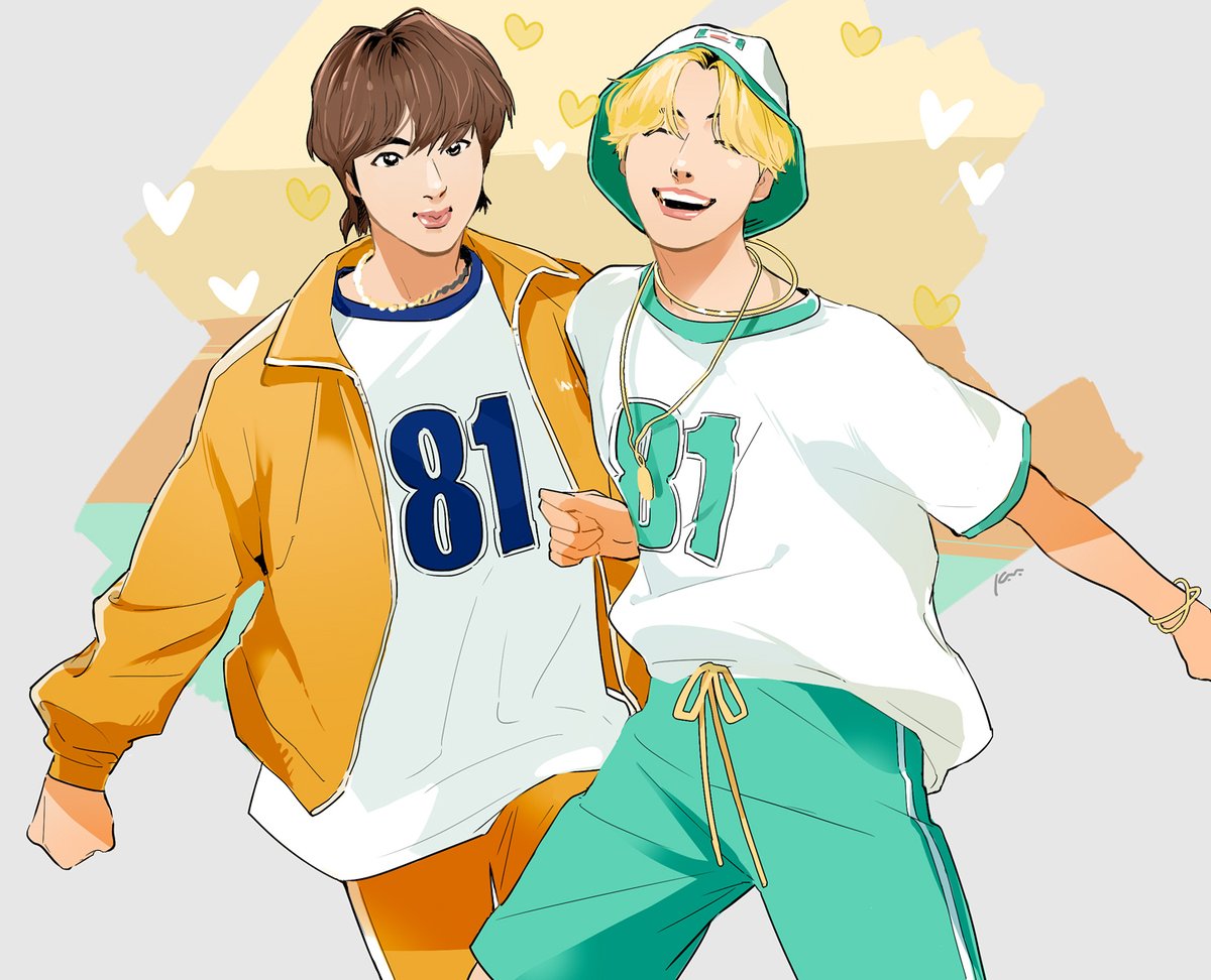 「2seokお揃い着ててめちゃくちゃかわいい…😇😇😇 」|かなのイラスト