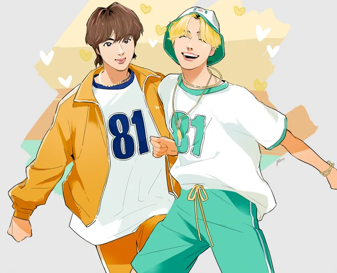 2seokお揃い着ててめちゃくちゃかわいい…😇😇😇 