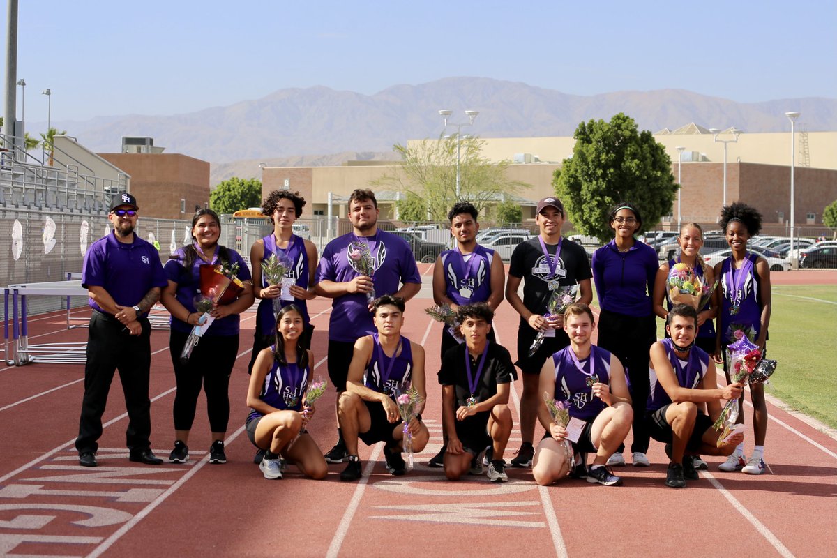 CoachDeTamble's tweet photo. On Senior Knight, we say goodbye to our class of 2021. Each of you have added something unique to this program and we thank you. Losing seniors is never easy, and you are no exception. #ShadowTrack @AthleticsSHHS https://t.co/S2zQgLcYxY