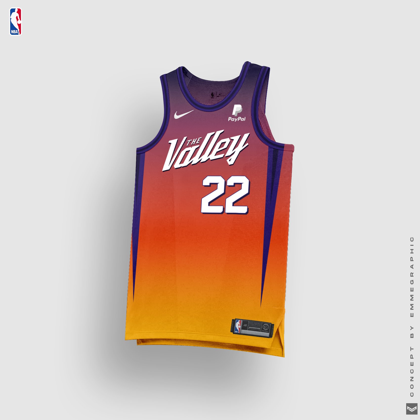 emmegraphic on Twitter " Phoenix Suns • jersey set concept 🏀 What do