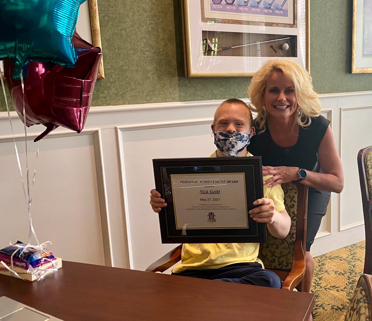 BCHS_SDE's tweet image. One of the greatest Lancers ever! Congrats to Nick Geibl on his Personal Achievement Award from @WCASS_WI! 💜💜 #BCWhereUBelong