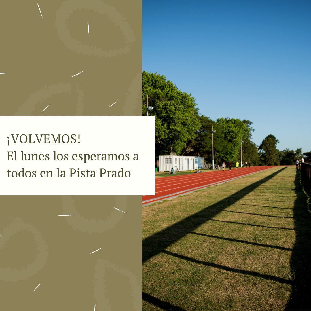 La Secretaría Nacional del Deporte ha resuelto habilitar entrenamientos y prácticas de deporte amateur al aire libre, de forma individual y colectiva. 

Les contamos a nuestros amigos, socios y compañeros que a partir del Lunes 24 de Mayo, la pista abre sus puertas.