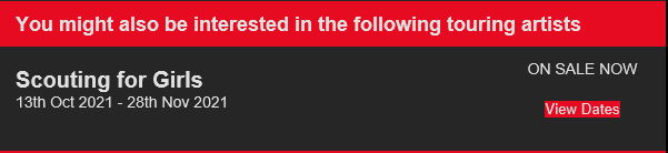 at_the_sea's tweet image. "Because you've previously booked for @tommcrae you might also be interested in the following touring artists" #algorithmfail #notlovelyatall