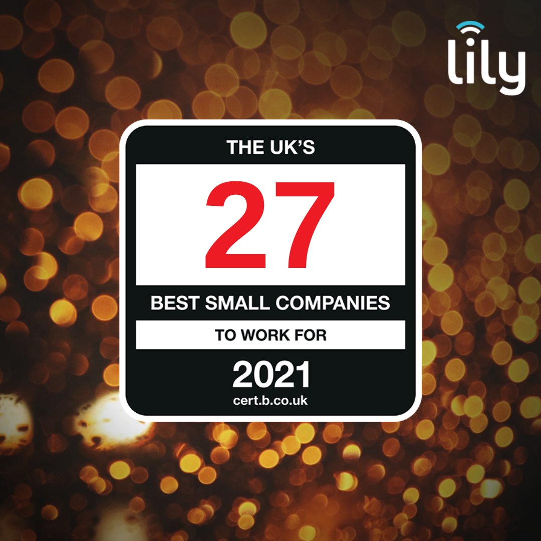 Lilycomms's tweet photo. Hurrah! We are delighted to once again be in the top 30 Best Small Companies to Work For in the UK. We have worked hard to keep the Lily culture alive in lockdown, which we couldn’t have done without our people 🥳
#bestcompanieslive https://t.co/GDQlh7tWYv