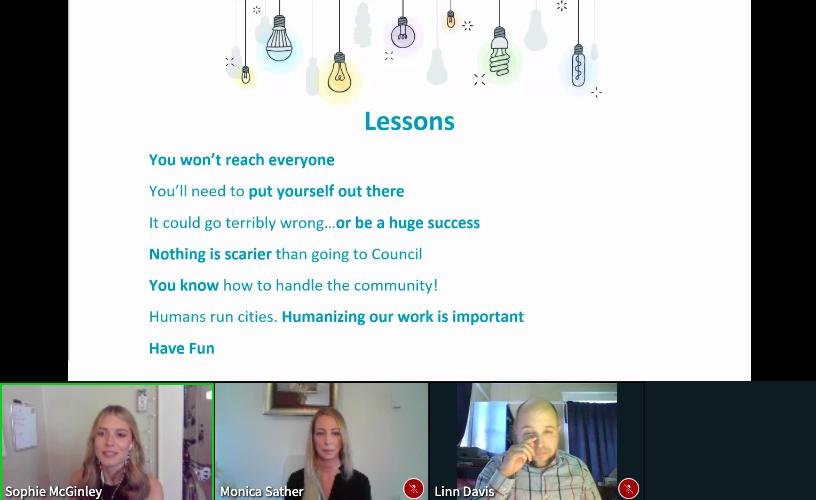 kowyatt's tweet photo. Love this summary slide from today's @cityofeugene  #ELGLPopUps session all about the creative ways the #localgov engaged the community on a highly complex planning topic. So much to learn from this session and yes, it's being recorded and will be on-demand: https://t.co/bGrxaQn5A2