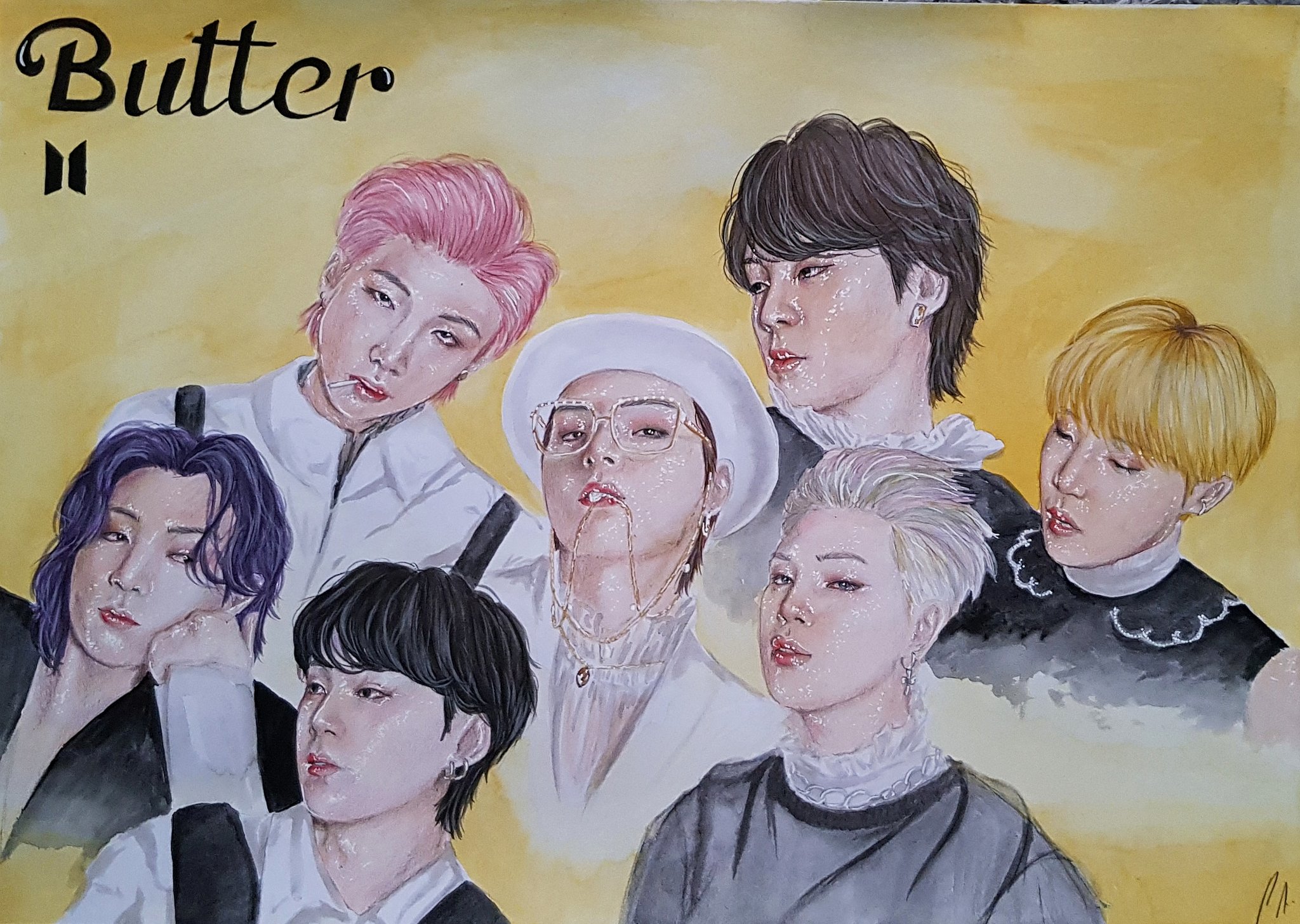 アイドル BTS ARTWORK MASK BUTTER DOBU MASK