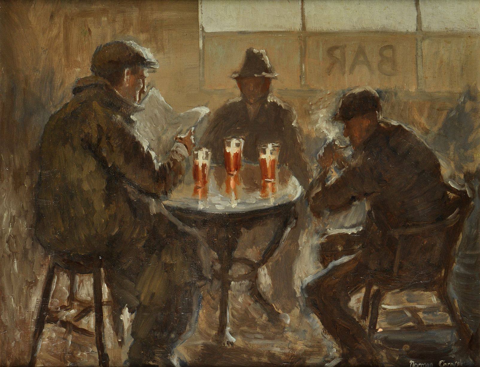 Пиво в Советской живописи