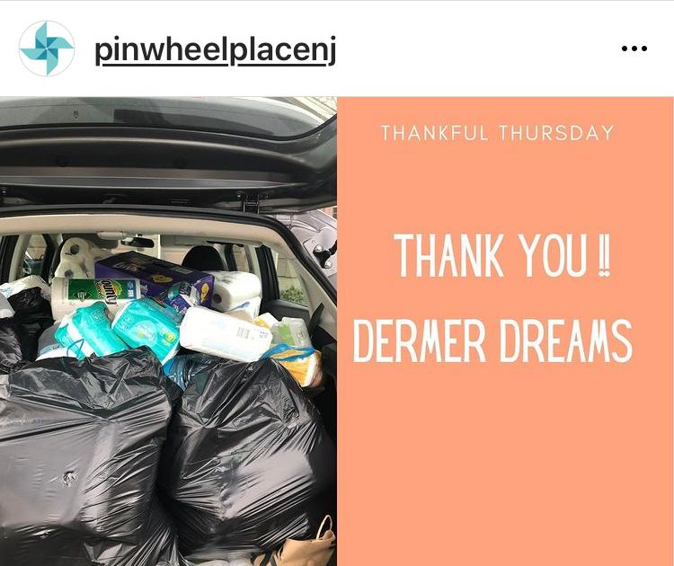 PinwheelPlace's tweet photo. Thank you Dermer Dreams for the amazing delivery this week! #DermerDreams https://t.co/YZJUy32W7Q