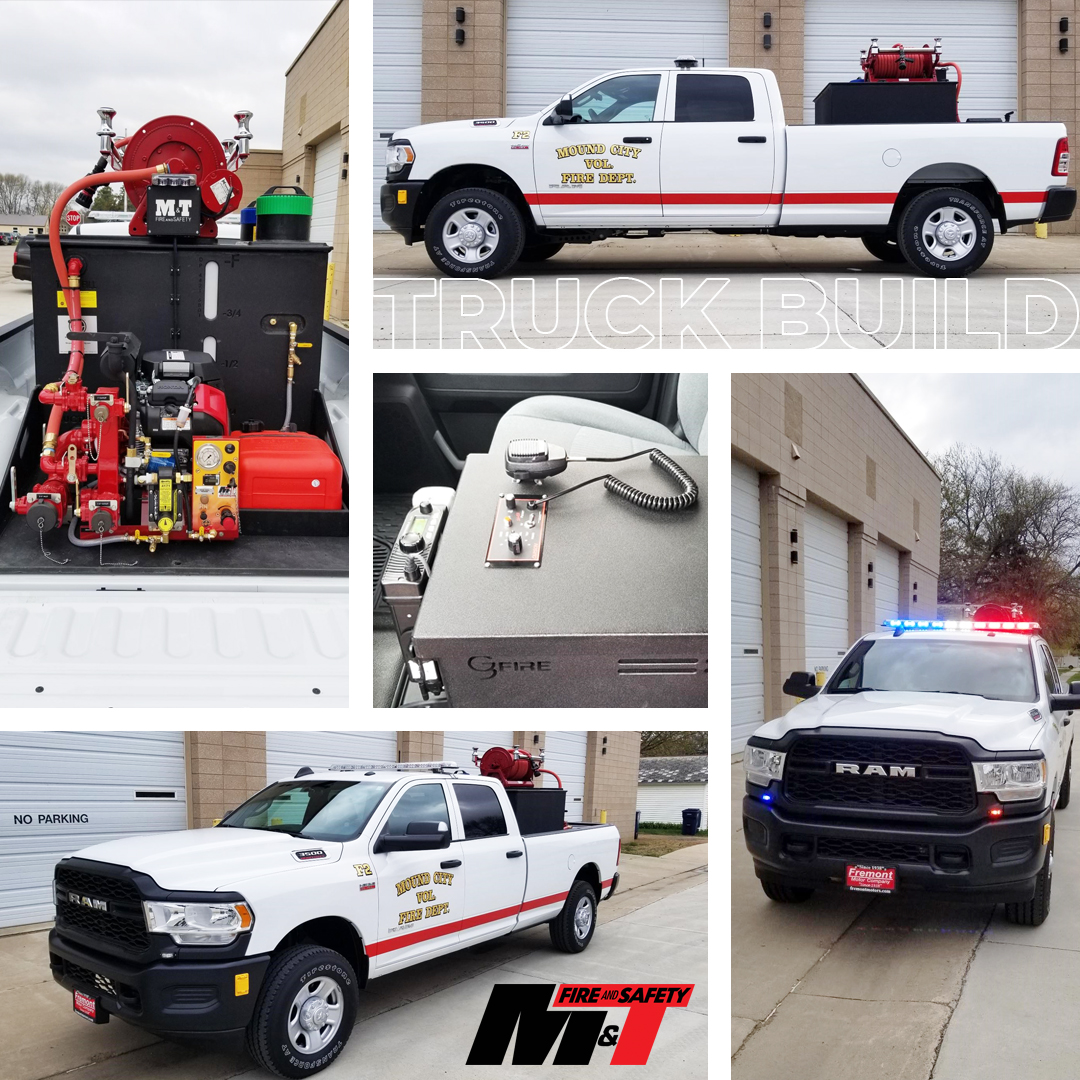 MTFireSafety's tweet photo. Today's #FireTruckFriday is Mound City Vol Fire Department's new 2021 Dodge 3500 Crew Brush Truck. Visit our website to see some of the features! #brushtruck #firetruck #truckbuild
Mound City - It was our pleasure to build this brush truck for you. Thank you for your business. https://t.co/2exEC48mPA
