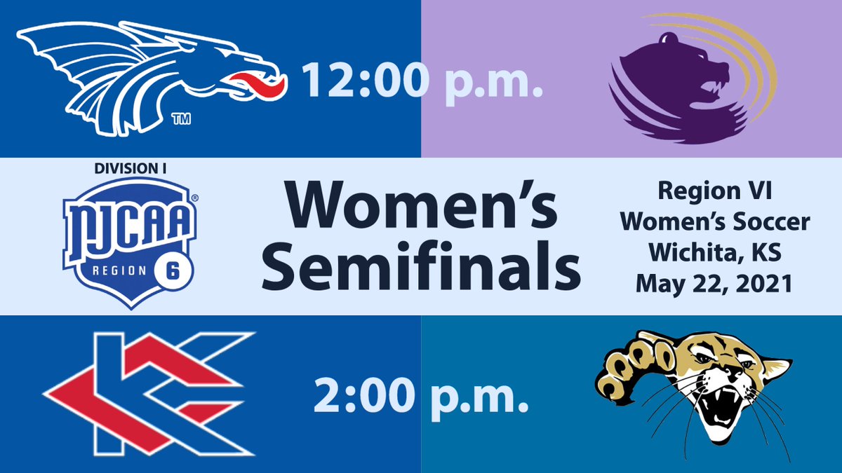 KJCCC athletics (@kjcccmedia) on Twitter photo The 2020-21 NJCAA Women's Division I Midwest District Tournament continues with two semi-final games on the schedule for today at Stryker Sports Complex in Wichita.
WATCH here: kjcccsports.net
Buy TICKETS here: kjccc.org/tickets
#RegionVI <a href="/NJCAA_Soccer/">NJCAA Soccer</a> The 2020-21 NJCAA Women's Division I Midwest District Tournament continues with two semi-final games on the schedule for today at Stryker Sports Complex in Wichita.
WATCH here: kjcccsports.net
Buy TICKETS here: kjccc.org/tickets
#RegionVI <a href="/NJCAA_Soccer/">NJCAA Soccer</a>