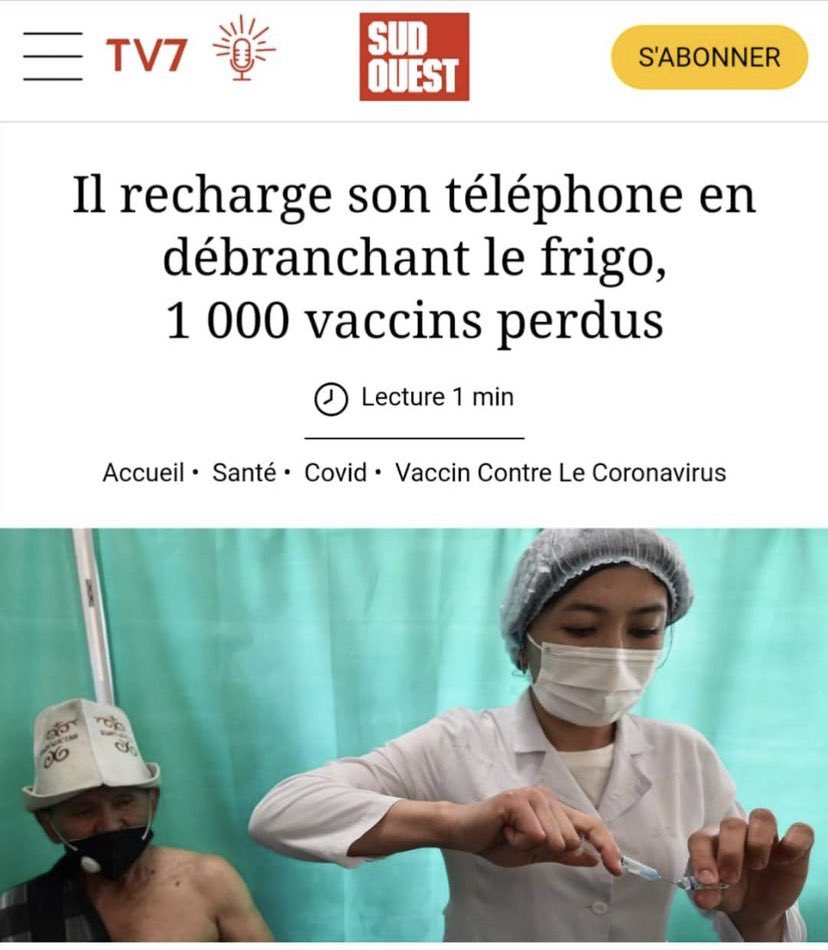 ARossigneux's tweet image. Régis au vaccinodrome