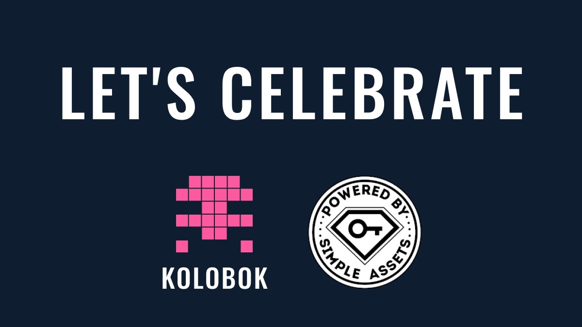 LET'S CELEBRATE!
10 million assets were created on WAX-blockchain using SimpleAssets Standard (bit.ly/SimpleAssets). And this nice Kolobok (bit.ly/10mlnthSimpleA…) turned out to be 10-millionth!!! Congrats to the owner!
#Kolobok #SimpleAssets <a href="/SimpleMarketio/">SimpleMarket|SimpleAssets</a> <a href="/EOS_CryptoLions/">Crypto Lions</a>