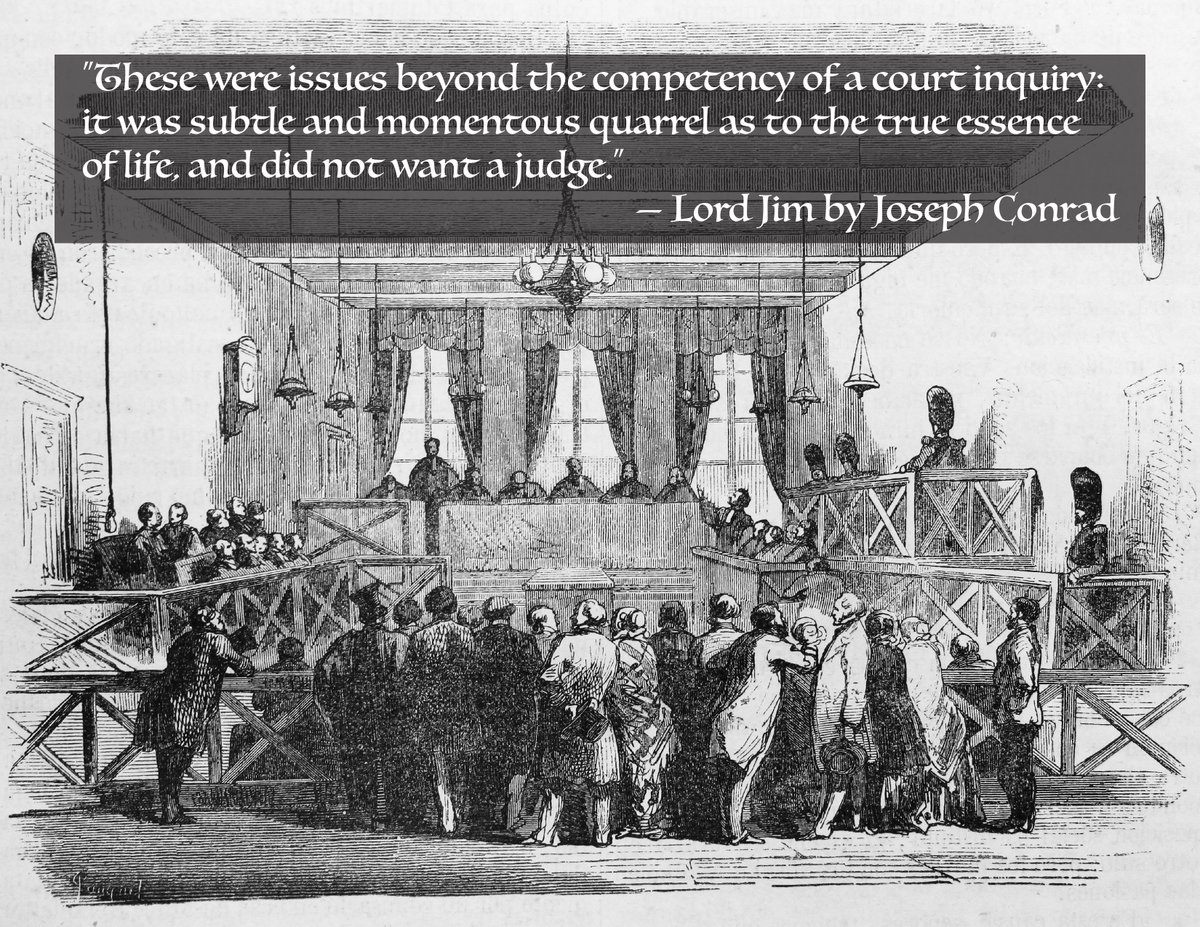 Next Monday's JBL on Joseph Conrad's Lord Jim reveals the depths of Marlow's examination of Jim's flawed imagination and his overblown belief in his ability to confront emergencies. Don't miss this one <a href="/KPCGFM/">KPCG</a> at 8:00 CST.