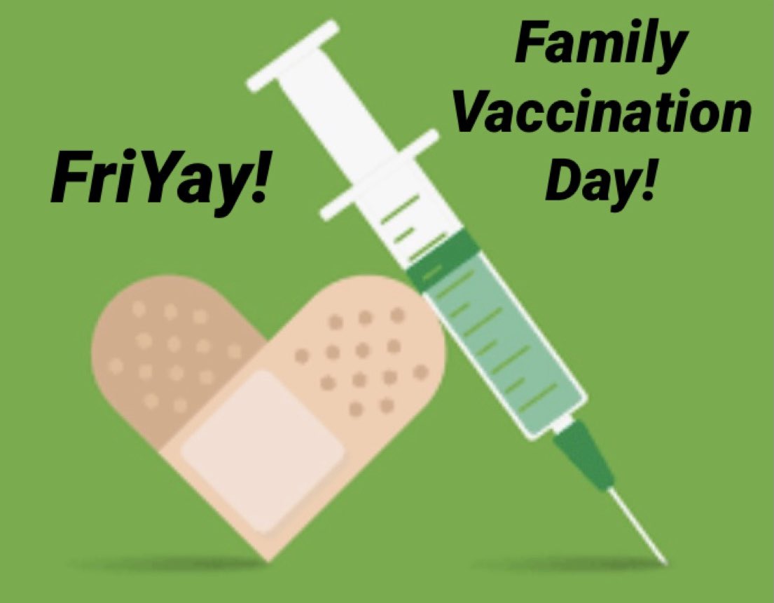 keeprunningkris's tweet photo. Cheers to getting vaccinated!! Kiddos rolled up their sleeves today to help kick Covid! #happyvaccinationday #covid #covidsucks #yyc #bringonsummerfun https://t.co/DE1DvxqGa8