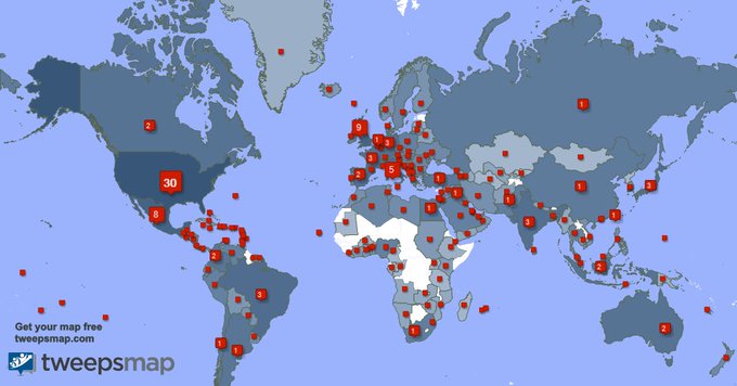 Special thank you to my 4306 new followers from USA, Mexico, Brazil, and more last week. https://t.co/8F82TKZZwc