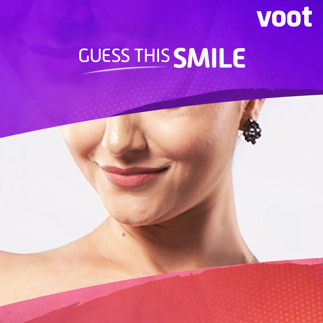 justvoot's tweet photo. Kya pehchan paye aap yeh million dollar smile?

Watch your favourite shows for free only on Voot.

#WatchForFree #Voot #RubinaDilaik #HellyShah #JasminBhasin #HinaKhan #NimritKaurAhluwalia https://t.co/c9ybcRLWAz