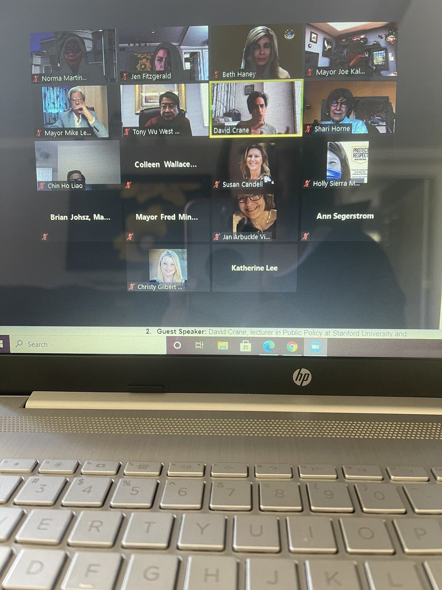 CAMayors's tweet photo. @CAMayors hearing now from Professor David Crane of Stanford U about his organization Govern for California @BethHaneyDNP @geoffkors https://t.co/OBl9JLRbMU