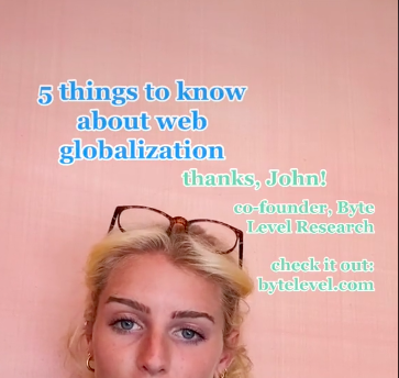 weggtoday's tweet photo. Fabulous Friday! Let's have some fun+learn! Our #GlobalGal @weggtoday discusses 5 things to know about #webglobalization brought to you by expert @johnyunker Tune in: https://t.co/5AcRTVfRPf. #weggTikTok #webglobalization #5thingstoknow #thinkoutsidethecountry https://t.co/Temm8tQRIv