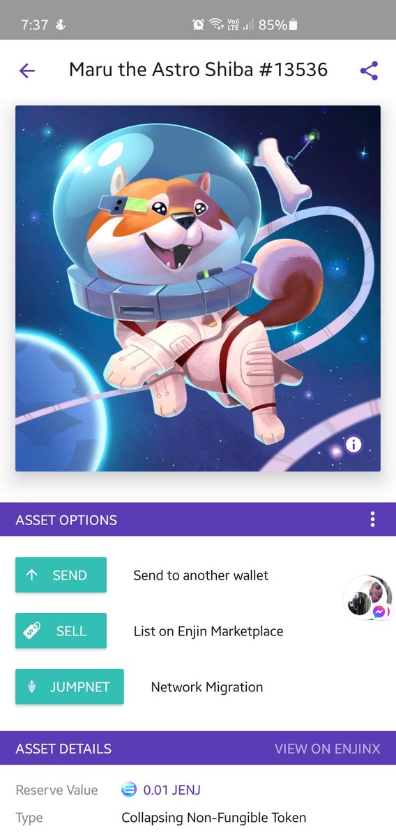 KrystalNikara's tweet photo. #myfirstNFT 
@enjin https://t.co/bFiDKtf0me