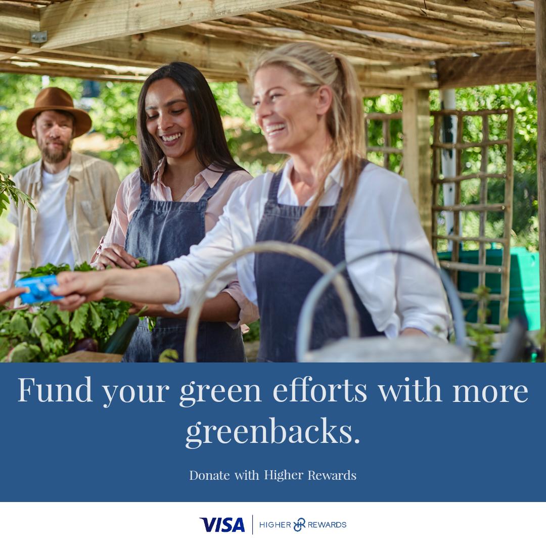 HigherRewards's tweet photo. Helping your local organizations and non-profits has never been easier!
#nonprofit #nonprofitorganization #creditcard #communitysupport #community #higherrewards #visa #volunteer https://t.co/t9KJmZCHdx
