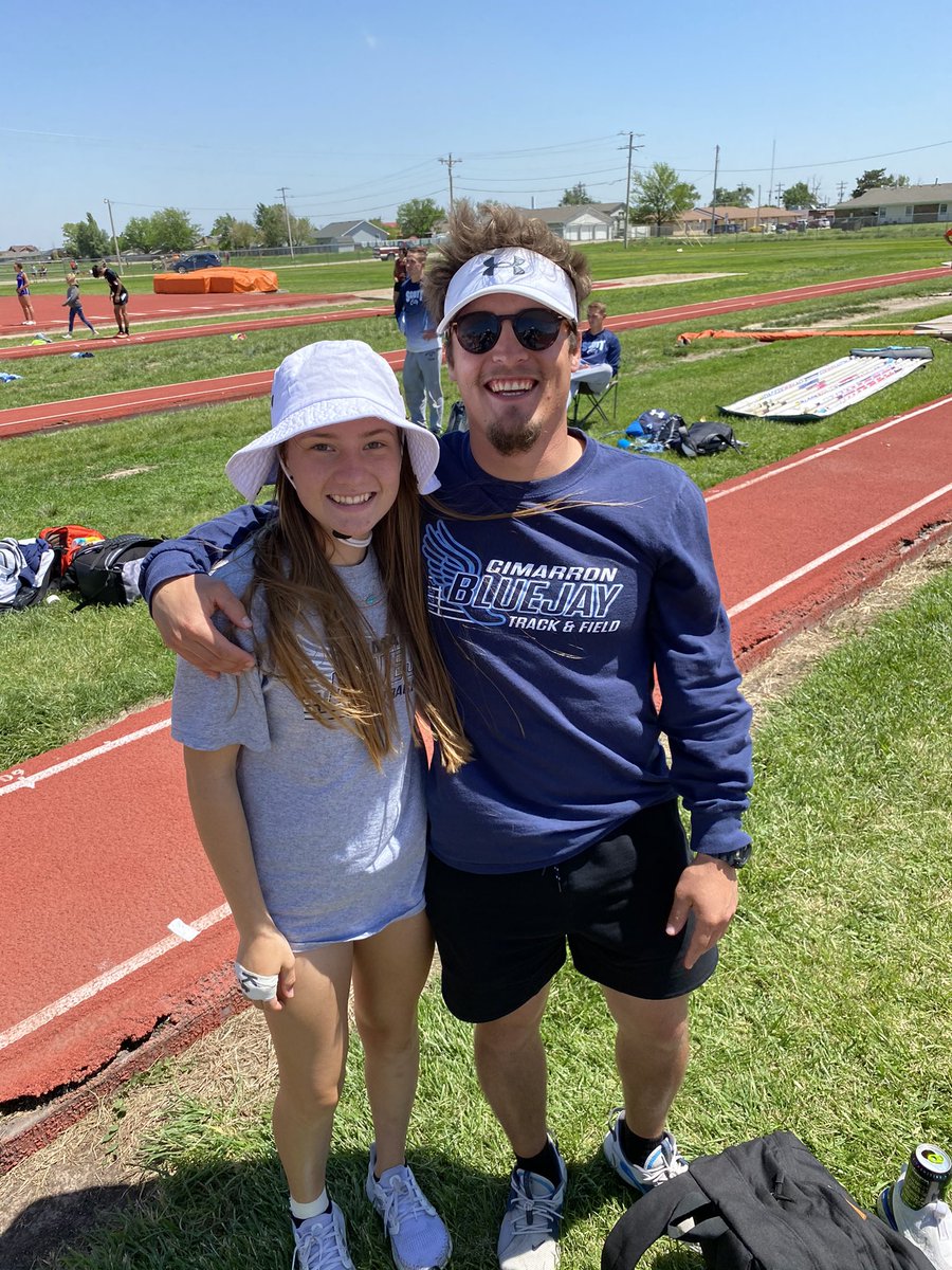 Congratulations to Kennedy Jarnagin, she is our next qualifier for the state track meet next week. She placed 3rd in the pole vault today!