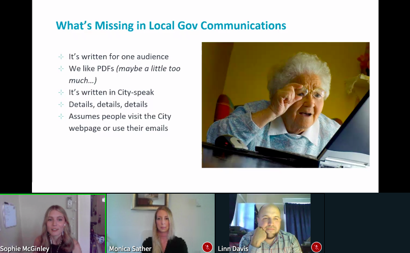 kowyatt's tweet photo. "We like PDFs (maybe a little too much...)" just one of the problems with #localgov communications from @cityofeugene as they put together their middle housing survey and outreach work. #ELGLPopUps https://t.co/r9wYOIbYRE