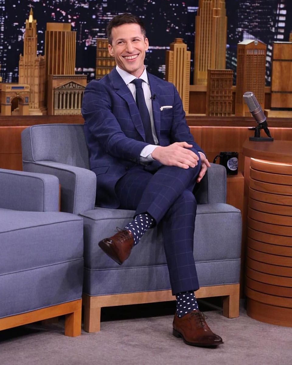 SockingBehavior's tweet image. Polka dot socks will never go out of style. Never, ever 👀 shop the look: sockingbehaviour.com/shop/navy-and-…