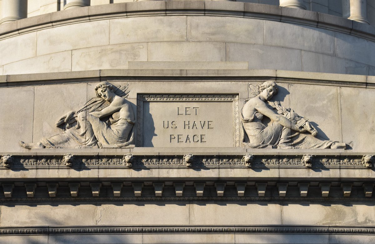 GrantsTombNPS's tweet photo. #OTD May 24, 1868 Ulysses Grant accepted the nomination by the Republican Party for President of the United States. His campaign slogan became "Let Us Have Peace."
#LetUsHavePeace #GrantsTomb #FindYourPark https://t.co/C1c5Avx35Z