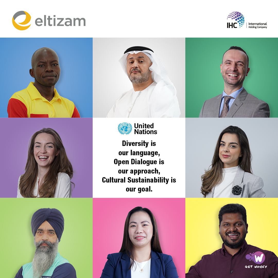 Happy #WorldDayforCulturalDiversityforDialogueandDevelopment!

We immerse ourselves in all the best our employees have to offer.

We hear all languages and see all cultures.

We are Exceptional Eltizam.

@Ihc_ae #ExceptionalEltizam #GetWonky #UAE #AbuDhabi #Dubai