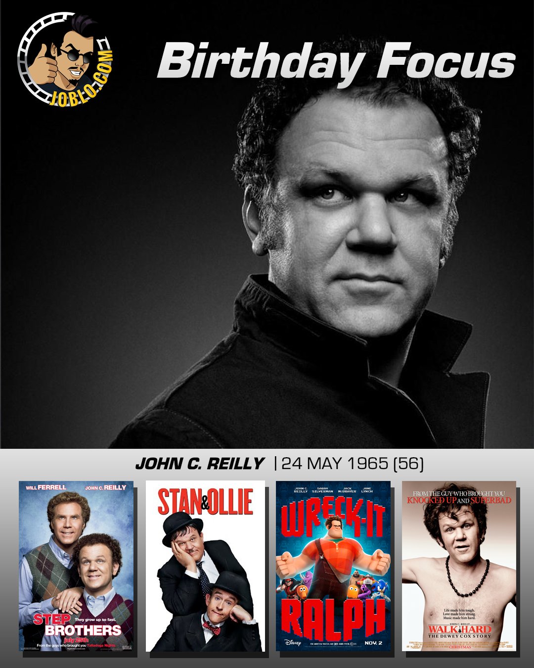 Wishing John C. Reilly a very happy 56th birthday! 
