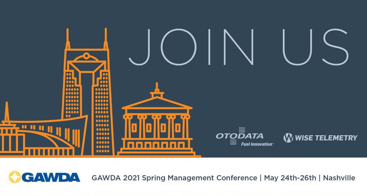 WiseTelemetry's tweet photo. Looking forward to seeing everyone again at the #GAWDASMC2021 on Monday! We have a TON of exciting new products, pricing, and more to share with you! https://t.co/MP34EF9cWQ