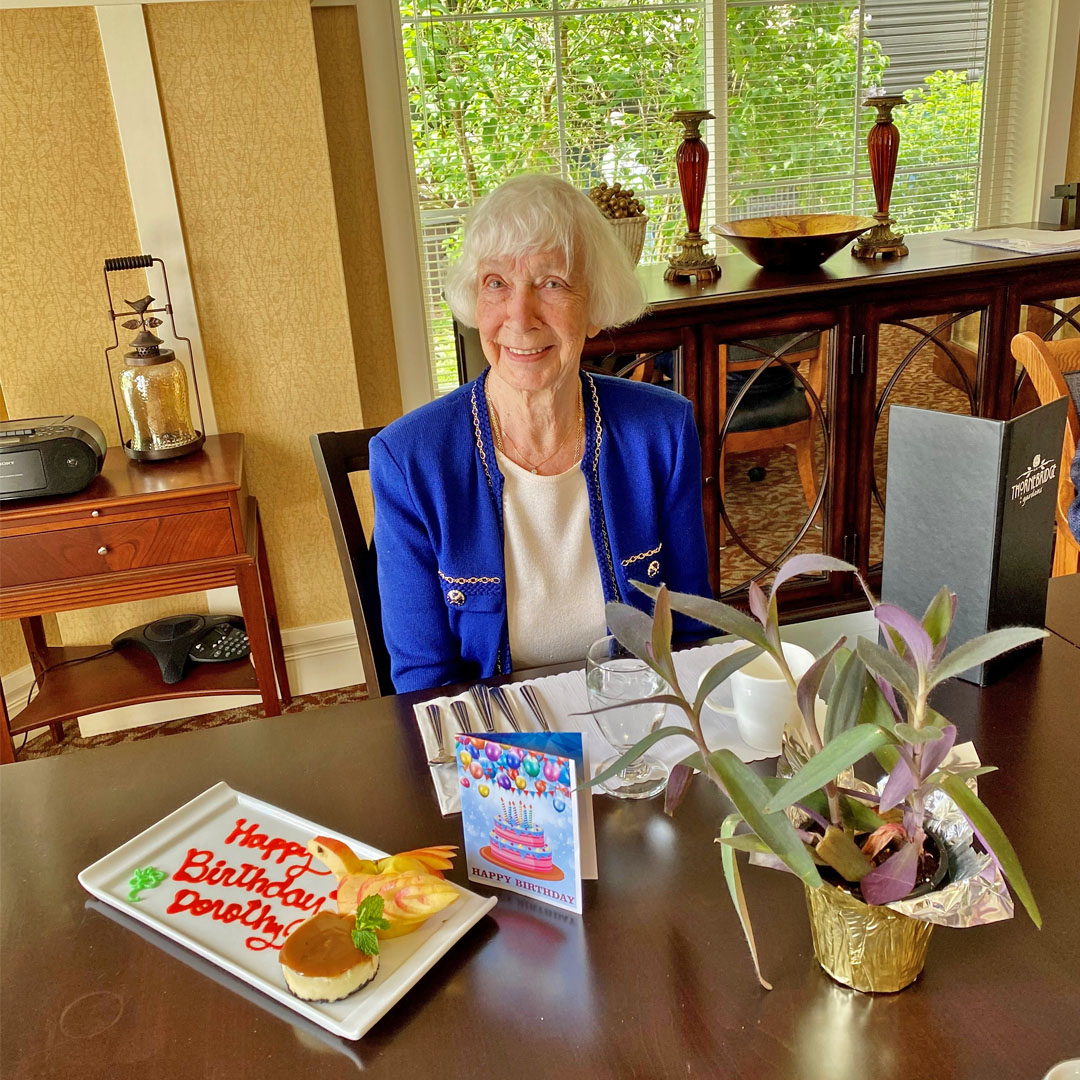 vervesrliving's tweet photo. Happy Birthday Dorothy from all of us here at Thornebridge Gardens Retirement Residence in New Westminster! 😄🎂 #vervecares #community #goodtimes #birthday #celebration
https://t.co/UEdTMX8946 https://t.co/dbIBNUuibf