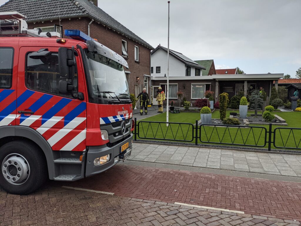 Keukenbrand bij woning in Albergen..
