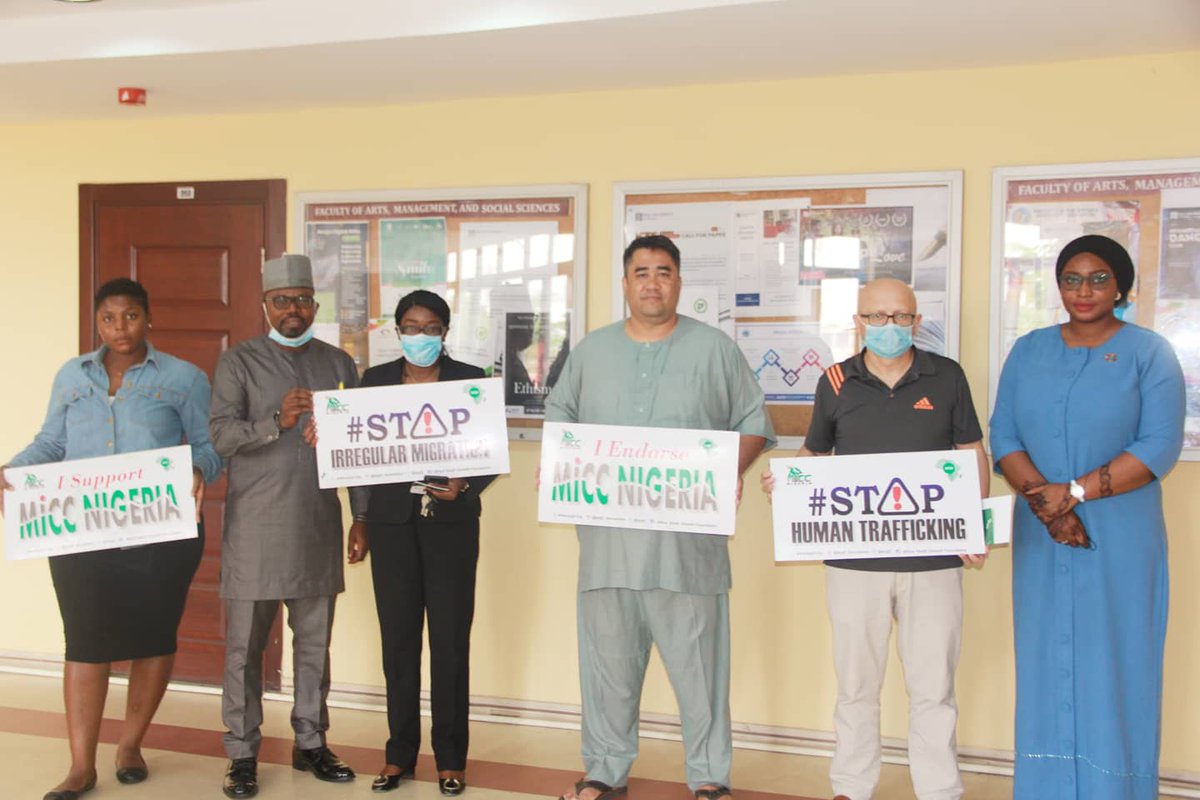 Aygf_'s tweet image. AYGF paid an Advocacy visit to @NileUni on the #miccnigeria  II project Campaign.

#stopirregularmigration #stopirregularmigration #doittherightway #nigeria #youthdevelopment #ngo