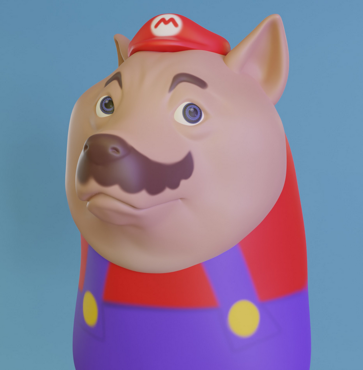 NiftyDoge's tweet photo. It's a-me, Mario🥰🐶
NiftyDoge Mario is on #opensea

https://t.co/K7Ls9j6yzD

#NFTs #Crypto #ethereum #NFT #cryptoart #nftart #digitalart #blockchain #art #digitalasset #eth #NFTartist #shill #NFTCommunity #raredigitalart #nftcollector #Collectibles #collecting_nft #nftcollectors https://t.co/DRaK6vekDo