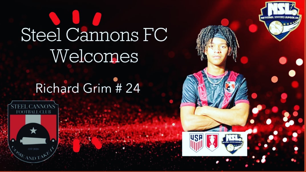 cannons_fc's tweet photo. Steel Cannons FC Men's National Soccer Team Welcomes Richard Grim https://t.co/GaN2xQcsVS