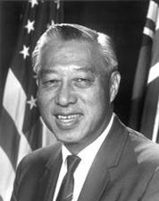 DavidShafer's tweet image. Senator Hiram Fong of Hawaii became the first American of Asian heritage to be a major party candidate for President when he won votes at the 1964 Republican National Convention. Happy Asian American and Pacific Islander Heritage Month!