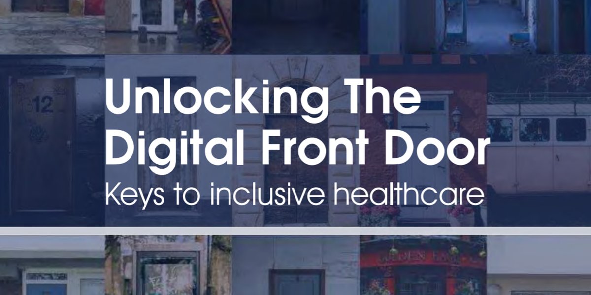 This report from <a href="/NVTweeting/">National Voices</a> explores how the move to remote healthcare has affected people most at risk of exclusion, and recommends ways to promote inclusion in innovation. ow.ly/D3rD50ES8lB #NVFrontDoor