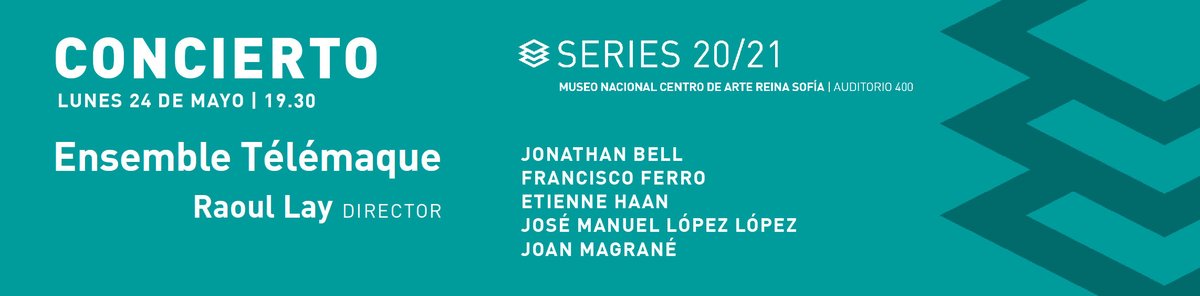 casadevelazquez's tweet photo. 🎶El lunes, a las 19.30, en el Auditorio 400 del @museoreinasofia, concierto del @enstelemaque. 

COMPOSITORES✨CASA DE VELÁZQUEZ: Francisco Ferro, Jonathan Bell y Etienne Haan y CNDM: Joan Magrané y José Manuel López López.

Más info 🔗 https://t.co/YjdMzdZv0y https://t.co/ROwwbCMPfV