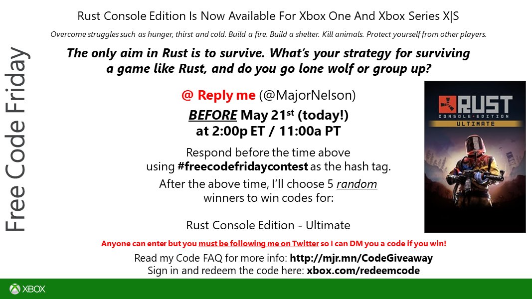 how to get rust for free on xbox how to get rust for free on xbox