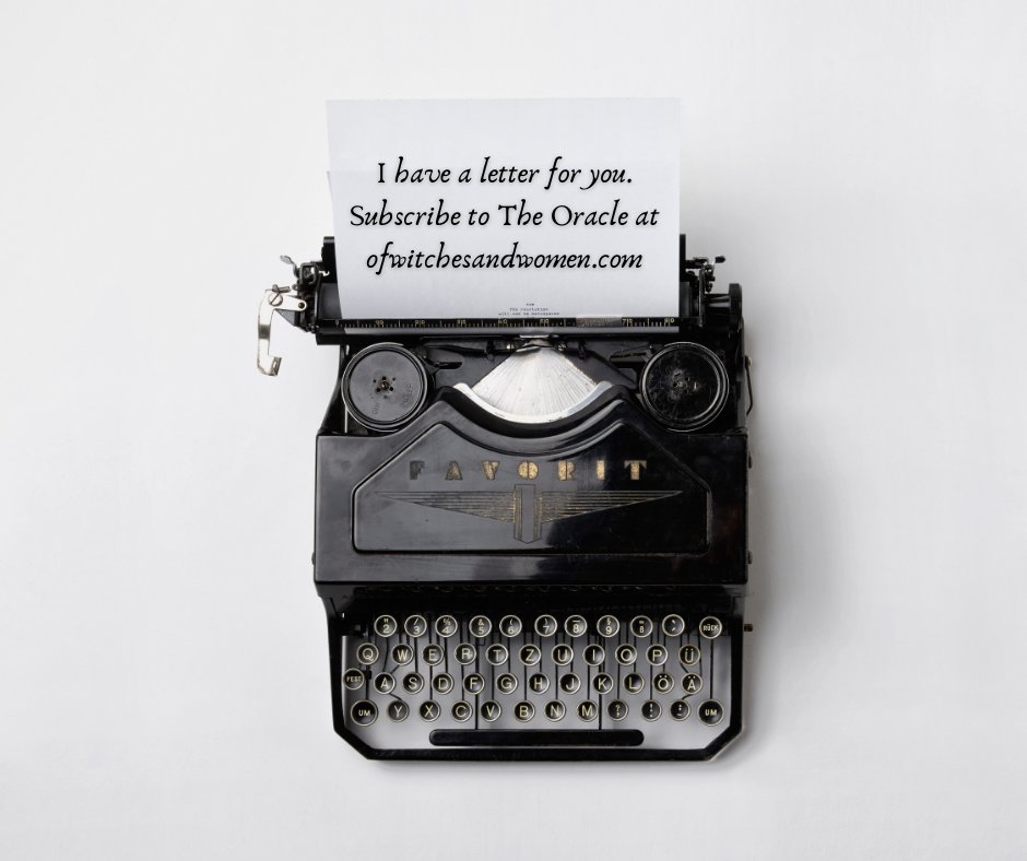 witchesandwomen's tweet photo. Subscribe to our wicked newsletter, The Oracle at https://t.co/E0a8qFwRpT.
#podcast #newsletter #herstory #history #witches #witchcraft #ofwitchesandwomen #feminism #missinginhistory #mythsandlegends #mythology #folklore #lore https://t.co/Nb0c2qEtkr
