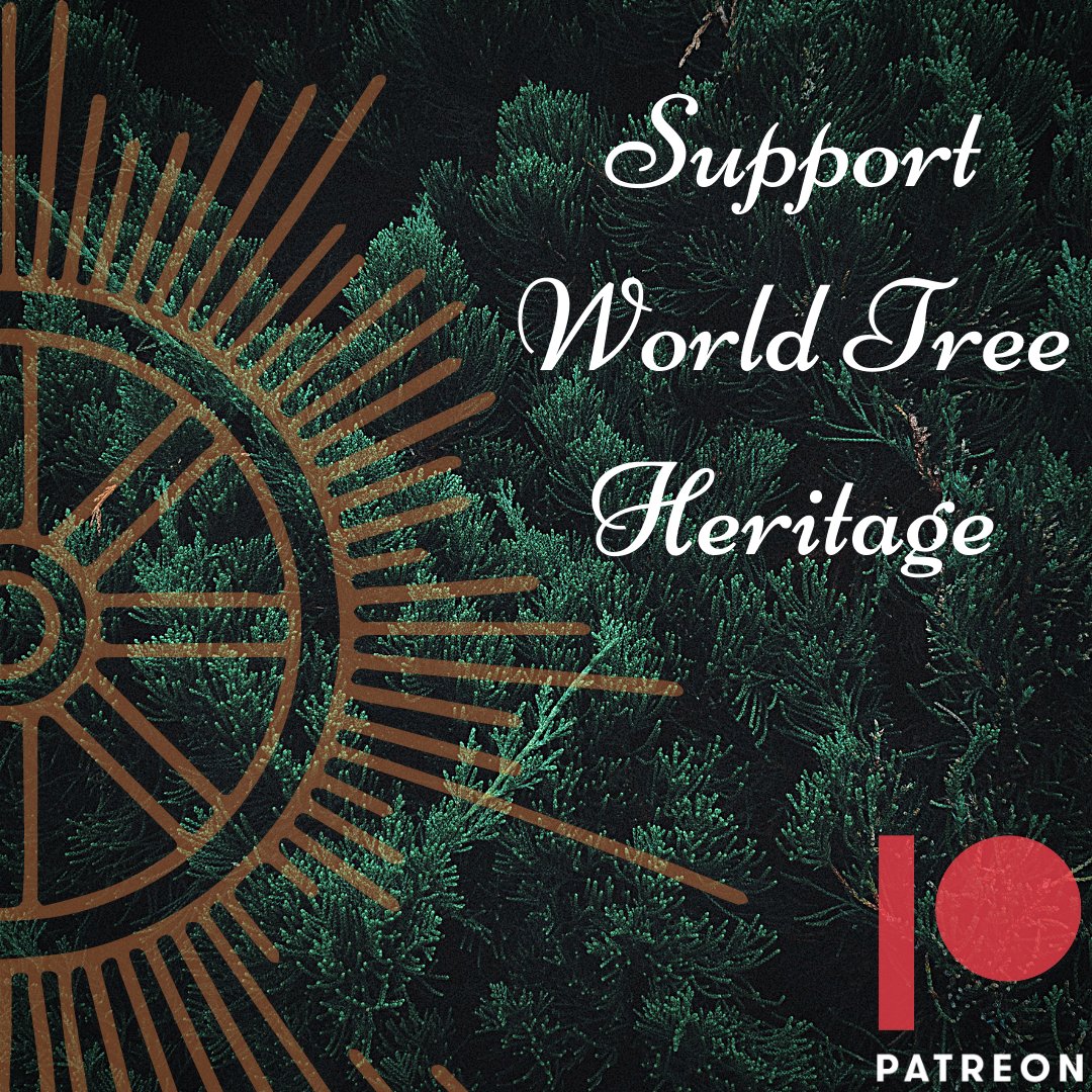 WorldTreePagan's tweet image. World Tree Heritage seeks to rebuild modern pagan traditions from ancient roots. None of this could be done without support from my patrons! Please consider supporting me for $1/month. 

patreon.com/worldtreeherit…
⁠
#pagan #neopagan #heathen #druid #polytheism #wicca  #paganblog