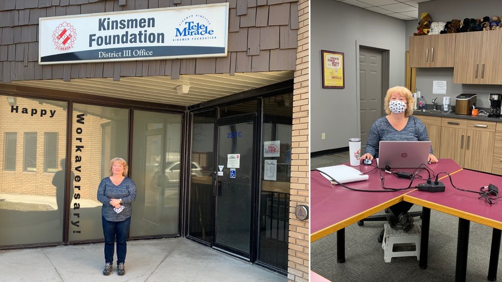 Telemiracle's tweet photo. HAPPY WORKAVERSARY LORI!

Our Foundation Administrator is small but mighty! Lori has had a very challenging workload this year, all while adapting to COVID-19 protocols, and has handled it all supremely well!

#KinsmenFoundation #Work #Anniversary #Celebrate #Staff https://t.co/XVKBdvQIgw