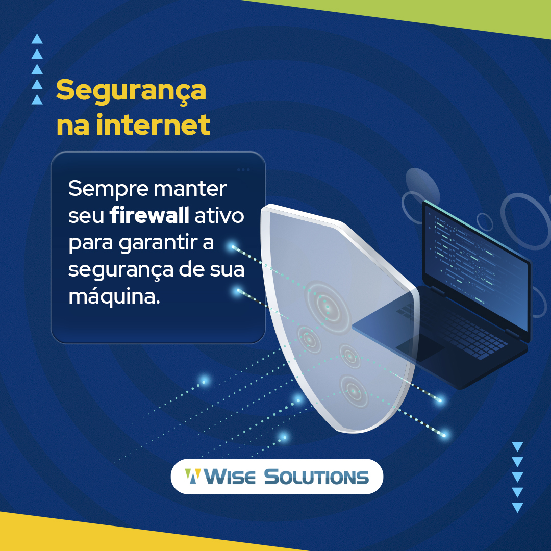 WiseShopBrasil's tweet photo. O firewall é um recurso de software ou hardware que é responsável por filtrar qualquer informação que chegue a uma rede, garantindo a segurança.

👉 Caso um dado seja considerado como malicioso por esse filtro, ele será automaticamente bloqueado. https://t.co/As4mVo4NdO